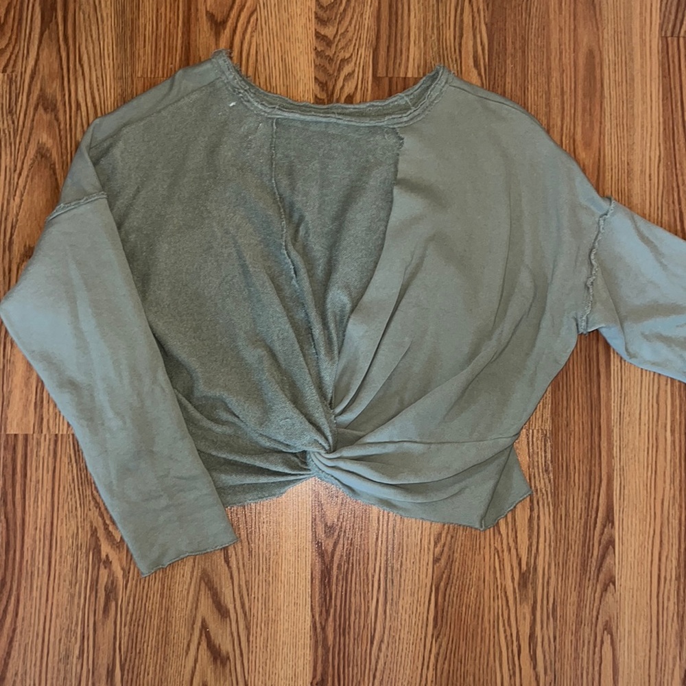 Aerie open back sweater